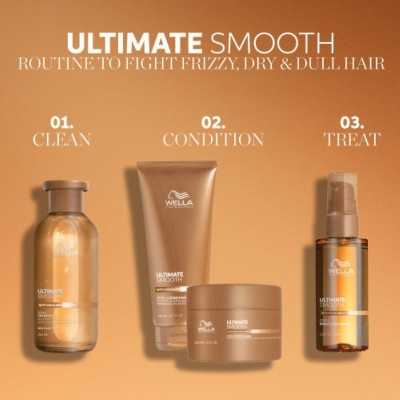 Wella Professionals Ultimate Smooth Shampoo Maitinantis šampūnas su skvalanu ir omega-9