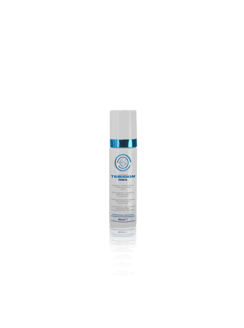 Tebiskin IDRA Drėkinamasis kremas su minkštinančiu poveikiu,50 ml.