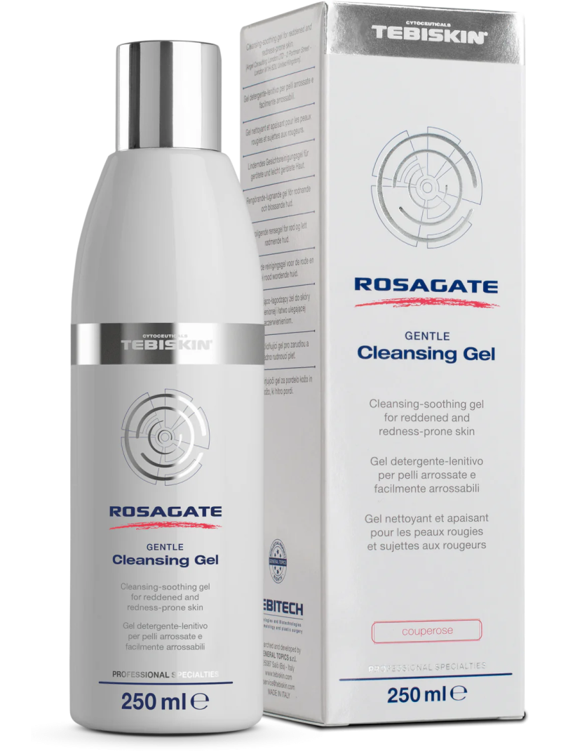 Tebiskin GENTLE Cleansing Gel Valomasis ir raminamasis gelis, 250 ml.
