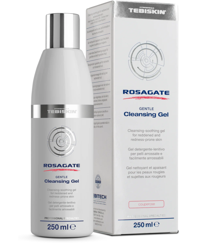 Tebiskin GENTLE Cleansing Gel Valomasis ir raminamasis gelis, 250 ml.
