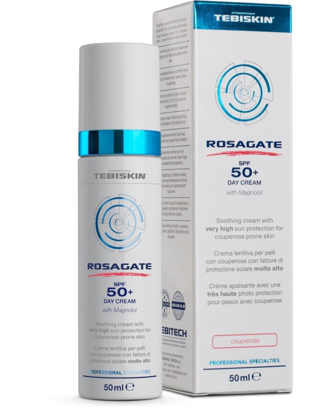 Tebiskin ROSAGATE SPF 50+ Day Cream Kremas, 50 ml.