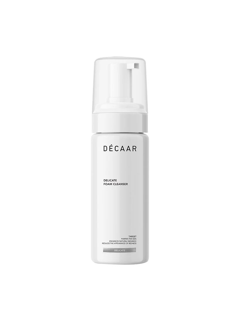 Decaar DELICATE FOAM CLEANSER Švelnios valomosios putos jautriai odai, 150 ml.
