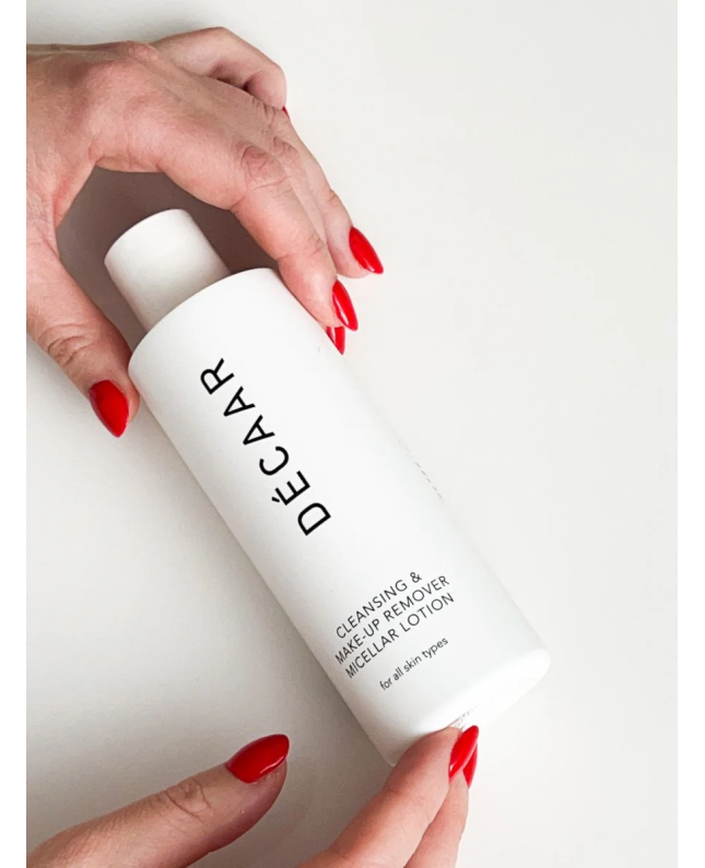 Decaar CLEANSING AND MAKE-UP REMOVER MICELLAR LOTION Makiažo valiklis ir micelininis tonikas