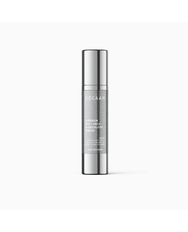 Decaar SUPERIOR EYE, NECK & DECOLLETE CREAM Paakių, kaklo ir dekoltė kremas brandžiai odai