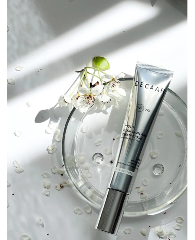 Decaar YOUTH ELIXIR SUNCARE CREAM SPF50 Apsauga nuo saulės SPF50