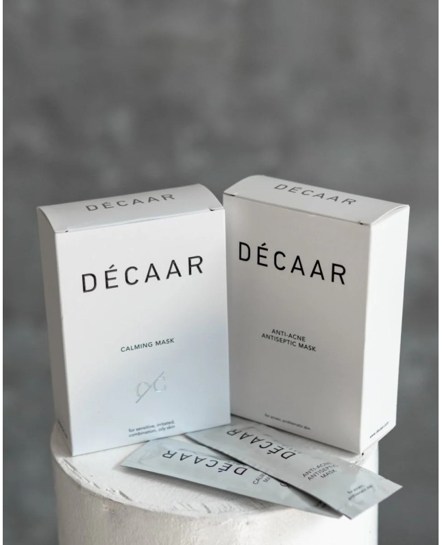 Decaar ANTI ACNE ANTISEPTIC MASK Antiseptinė kaukė anti acnė