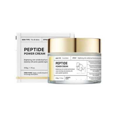 BOM Peptide Power Cream - kremas su peptidais ir auksu, 50g