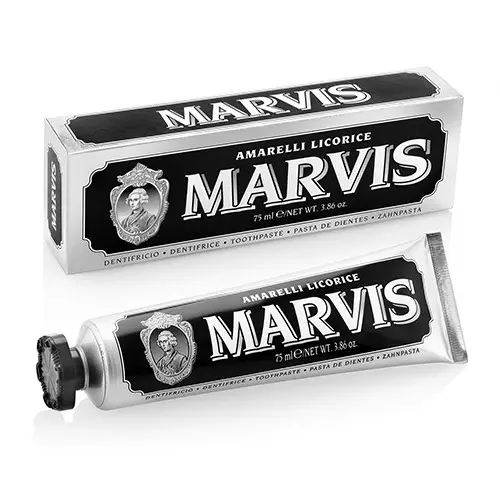 Marvis saldymedžio ir mėtų skonio dantų pasta Amarelli Licorice