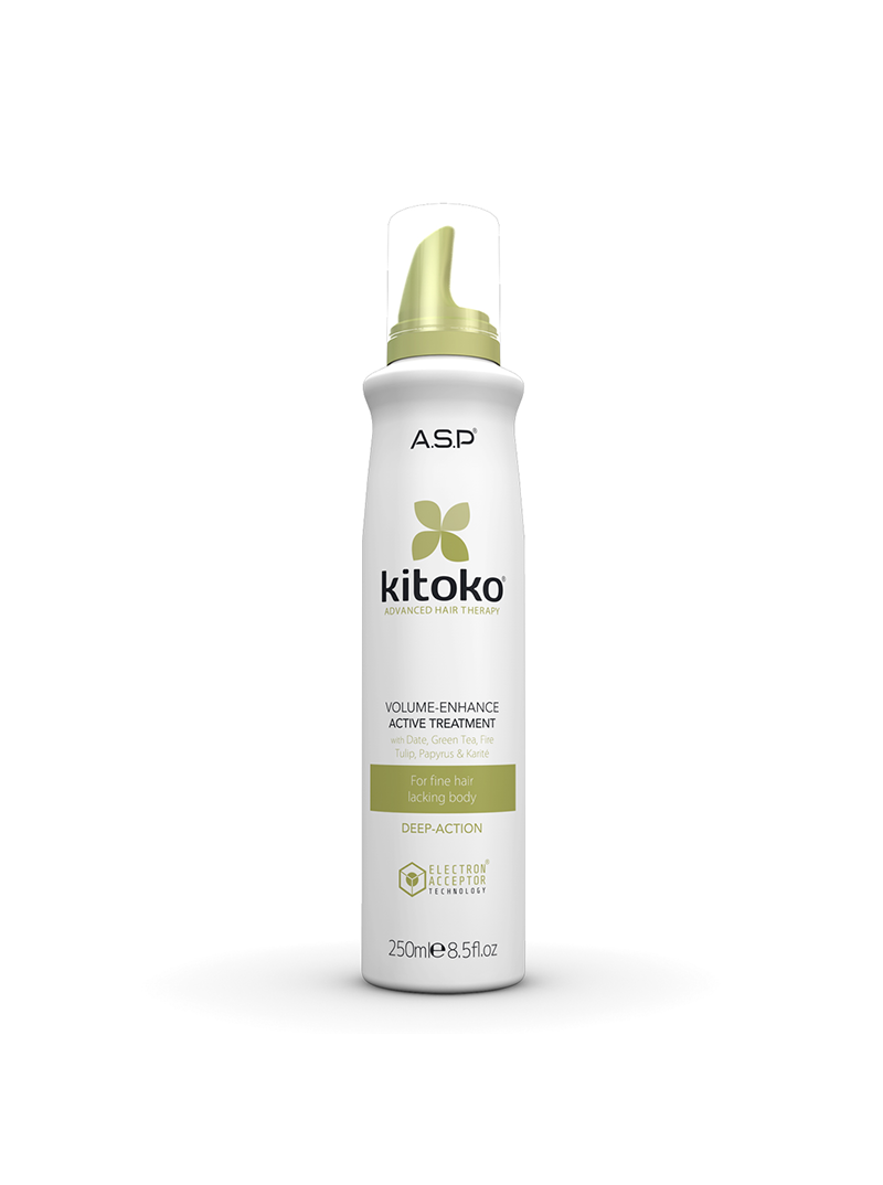 Apimties suteikiančios putos/kaukė ploniems plaukams ,,Kitoko Volume-Enhance''